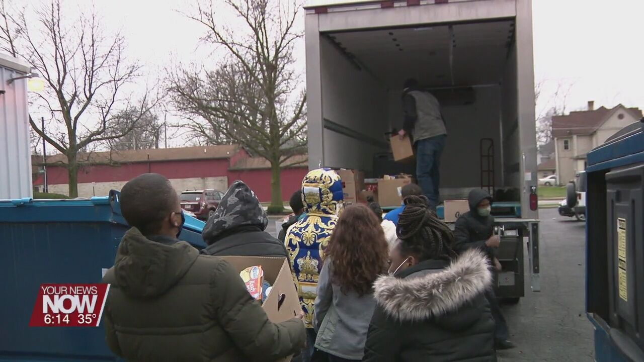 Heir Force excels past their goal of donations to the West Ohio Food Bank
